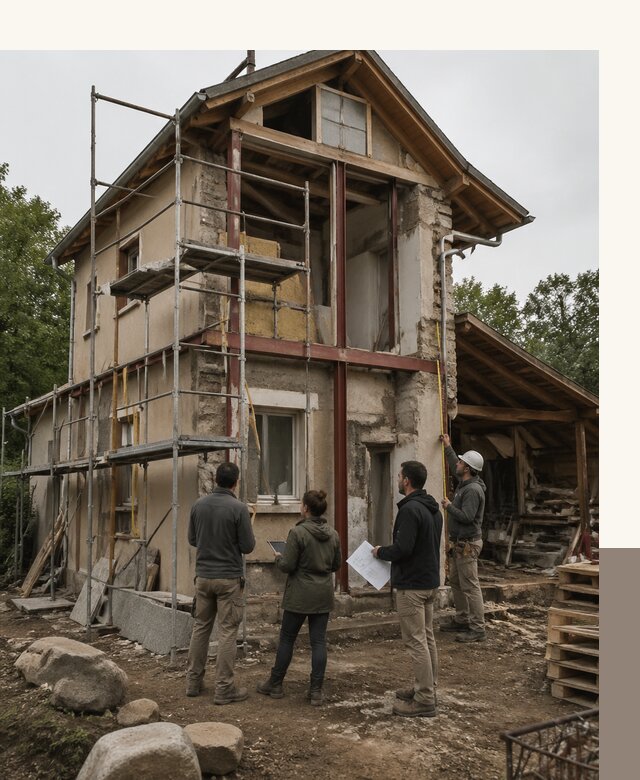Реконструкция загородного дома под ключ в Домодедове от бюро