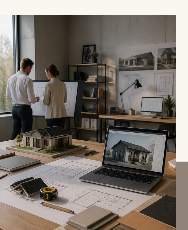 Проектирование и строительство домов 8 на 7 в Домодедове
